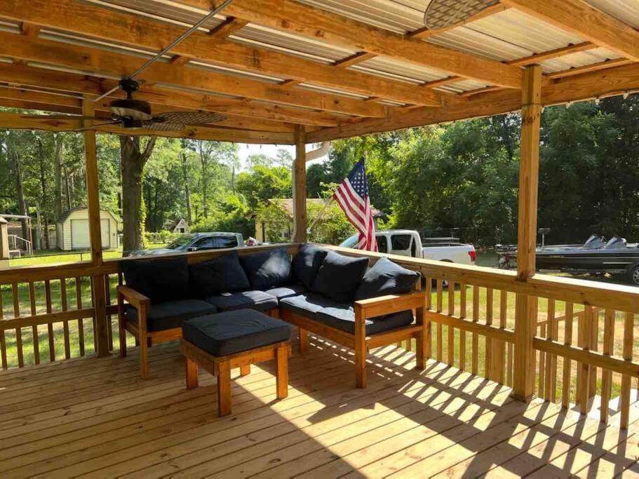 Fishermans Retreat With Patio At Lake Sam Rayburn Villa Brookeland Ngoại thất bức ảnh